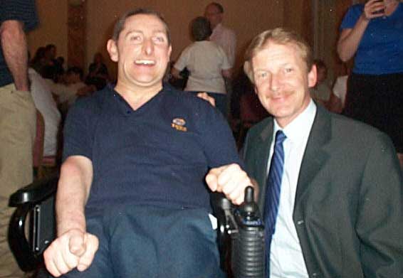 Me with Gary from The Town Hall